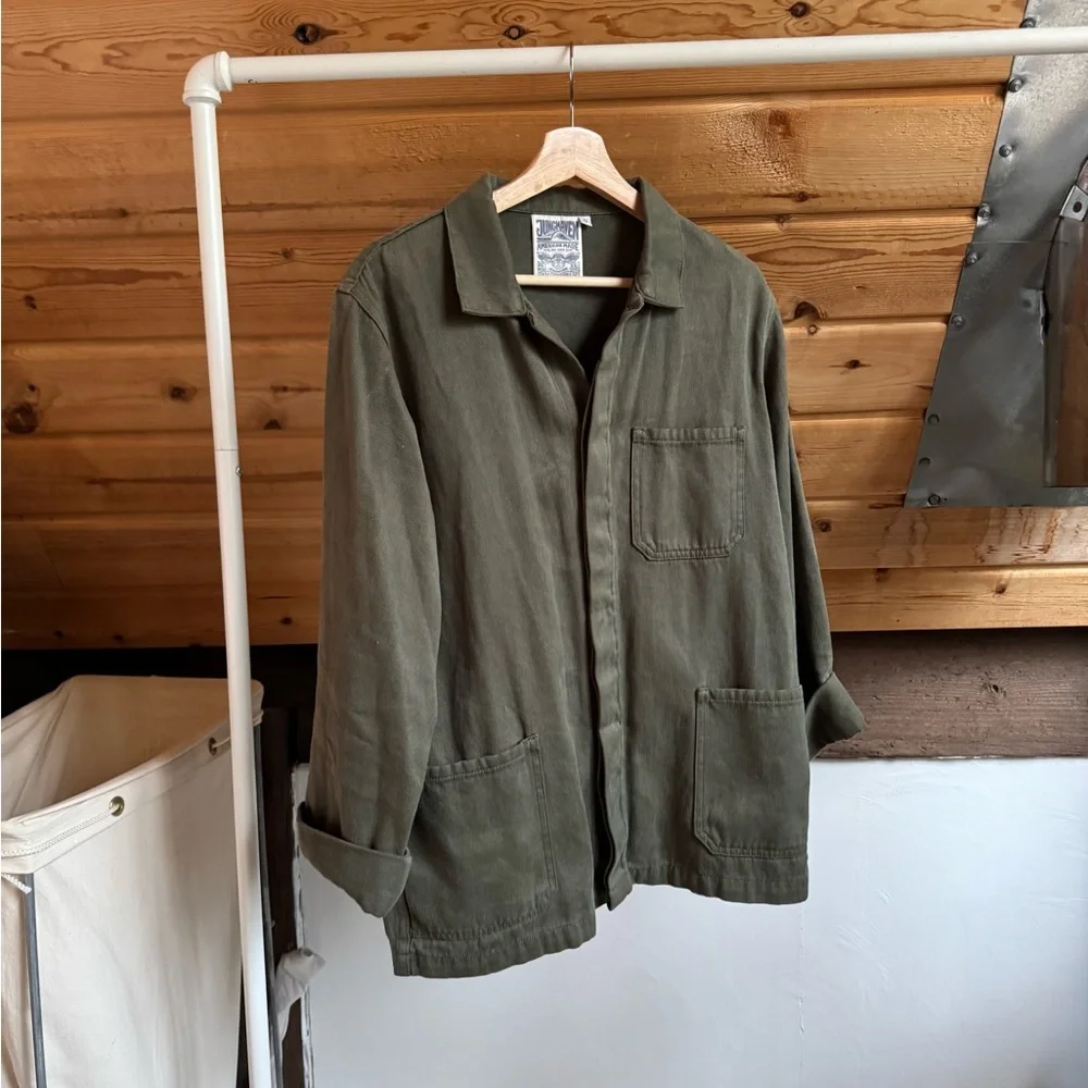 Jungmaven Olive Green Olympic Jacket - Picture 3 of 5